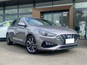 2022 Hyundai i30 PD.V4 MY22 Active Silver 6 Speed Sports Automatic Hatchback