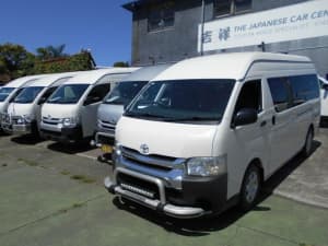 2016 Toyota HiAce KDH223R MY16 Commuter White 4 Speed Automatic Bus