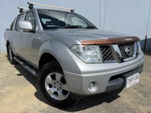 2011 Nissan Navara D40 ST (4x4) Silver 6 Speed Manual Dual Cab Pick-up Hoppers Crossing Wyndham Area Preview