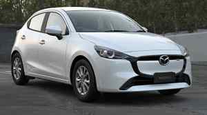 2024 Mazda 2 DJ2HAA S 6AUTO HATCH G15 PURE Snowflake White Pearl 6 Speed Automatic Hatchback