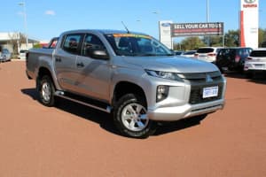 2019 Mitsubishi Triton MR MY19 GLX+ Double Cab Sterling Silver 6 Speed Sports Automatic Utility Clarkson Wanneroo Area Preview