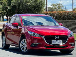 2018 Mazda 3 BN5278 Touring SKYACTIV-Drive Red 6 Speed Sports Automatic Sedan