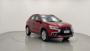 2018 Mitsubishi ASX XC MY19 ES ADAS ( 2WD) Red Continuous Variable Wagon