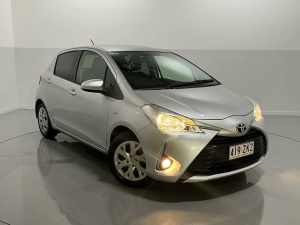 2018 Toyota Yaris NCP131R SX Silver Automatic Hatchback