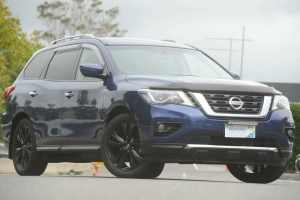 2018 Nissan Pathfinder R52 Series II MY17 ST-L X-tronic 4WD Blue 1 Speed Constant Variable Wagon