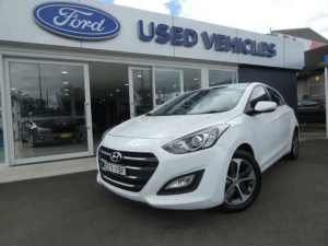 2015 Hyundai i30 GD4 Series 2 Active X White 6 Speed Automatic Hatchback