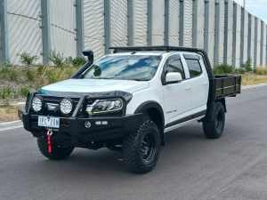 2019 Holden Colorado RG MY20 LS Crew Cab White 6 Speed Sports Automatic Cab Chassis Altona North Hobsons Bay Area Preview