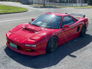 1991 Honda NSX Red 4 Speed Automatic Coupe
