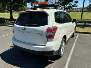 2015 Subaru Forester MY15 2.0D-L White Continuous Variable Wagon Lidcombe Auburn Area Preview