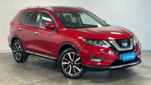 2022 Nissan X-Trail T32 MY22 Ti X-tronic 4WD Red 7 Speed Constant Variable Wagon