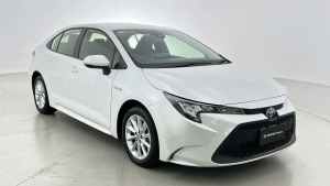 2022 Toyota Corolla ZWE211R Ascent Sport E-CVT Hybrid White 10 Speed Constant Variable Sedan Hybrid