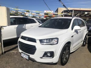 2017 Holden Captiva CG MY17 7 LTZ (AWD) White 6 Speed Automatic Wagon Hoppers Crossing Wyndham Area Preview