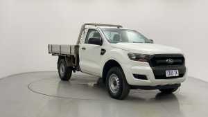2017 Ford Ranger PX MkII MY17 XL 2.2 Hi-Rider (4x2) White 6 Speed Automatic Cab Chassis