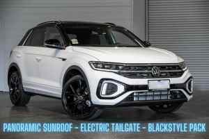 2024 Volkswagen T-ROC D11 MY24 140TSI DSG 4MOTION R-Line White 7 Speed Sports Automatic Dual Clutch