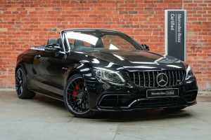 2019 Mercedes-Benz C-Class A205 809MY C63 AMG SPEEDSHIFT MCT S Black 9 Speed Sports Automatic