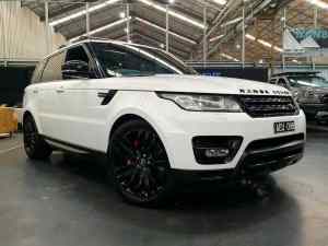 2015 Land Rover Range Rover Sport L494 16MY HSE White 8 Speed Sports Automatic Wagon