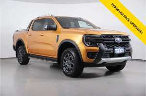2022 Ford Ranger PY MY22 Wildtrak 2.0 (4x4) Gold 10 Speed Automatic Double Cab Pick Up