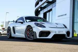 2022 Porsche 718 982 MY22 Cayman PDK GT4 RS White 7 Speed Sports Automatic Dual Clutch Coupe Nedlands Nedlands Area Preview