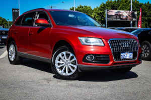 2013 Audi Q5 8R MY14 TDI S Tronic Quattro Red 7 Speed Sports Automatic Dual Clutch Wagon Morley Bayswater Area Preview