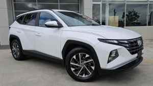2022 Hyundai Tucson NX4.V1 MY22 Elite AWD White Cream 8 Speed Sports Automatic Wagon