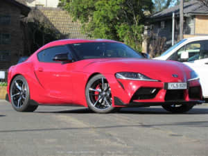 2019 Toyota Supra GR DB42R GTS Monza Red 8 Speed Automatic Coupe
