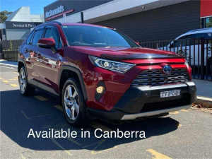 2020 Toyota RAV4 Axah52R GXL 2WD Red 6 Speed Constant Variable Wagon Hybrid