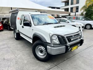 2007 Holden Rodeo RA MY08 LX Space Cab White 5 Speed Manual Cab Chassis