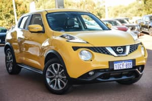 2017 Nissan Juke F15 Series 2 Ti-S X-tronic AWD Yellow 1 Speed Constant Variable Hatchback