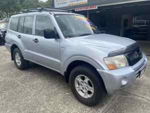 2004 Mitsubishi Pajero NP MY04 GLX Silver 5 Speed Sports Automatic Wagon Morayfield Caboolture Area Preview