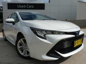 2022 Toyota Corolla ZWE211R Ascent Sport E-CVT Hybrid Frosted White 10 Speed Constant Variable