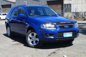 2009 Ford Territory SY MkII TS (RWD) Blue 4 Speed Auto Seq Sportshift Wagon
