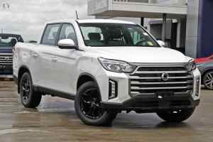 2023 Ssangyong Musso Q261 MY24 Ultimate Luxury Crew Cab White 6 Speed Sports Automatic Utility