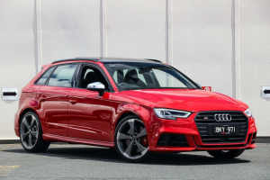 2020 Audi S3 8V MY20 Sportback S Tronic Quattro Tango Red 7 Speed Sports Automatic Dual Clutch Ringwood Maroondah Area Preview