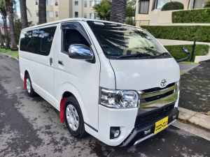 2016 TOYOTA Hiace SuperGl, auto, low kilometers, $ 27999 Ready for work. Wollongong Wollongong Area Preview