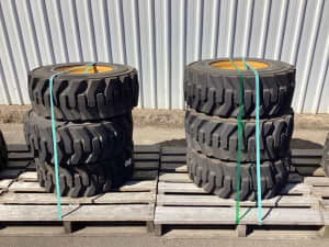 Caterpillar skid steer loader wheels & tyres Penrith Penrith Area Preview