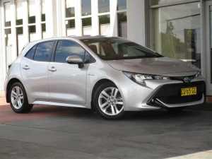 2019 Toyota Corolla ZWE211R SX Hybrid Silver Pearl Continuous Variable Hatchback