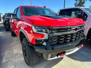 2024 Chevrolet Silverado T1 MY24 1500 ZR2 Pickup Crew Cab W/Tech Pack Red 10 Speed Automatic Utility