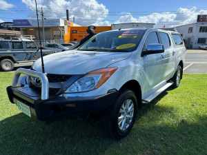 2012 Mazda BT-50 UP0YF1 XTR White 6 Speed Sports Automatic Utility Clontarf Redcliffe Area Preview
