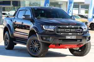 2021 Ford Ranger PX MkIII 2021.75MY Raptor X Pick-up Double Cab Black 10 Speed Sports Automatic