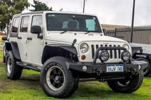 2010 Jeep Wrangler JK MY2010 Unlimited Sport White 4 Speed Automatic Softtop