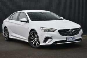 2019 Holden Commodore ZB RS Liftback 5dr Spts Auto 9sp 2.0T (5yr warranty) [MY18] White