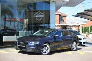 2014 Audi A5 8T MY14 Sportback Multitronic Blue 8 Speed Constant Variable Hatchback