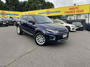 2017 Land Rover Range Rover Evoque L538 MY17 TD4 150 SE Blue 9 Speed Sports Automatic Wagon