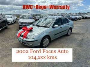 2002 Ford Focus LR CL Blue 4 Speed Automatic Sedan