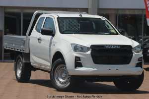 2023 Isuzu D-MAX RG MY23 SX Space Cab Mineral White 6 Speed Sports Automatic Cab Chassis