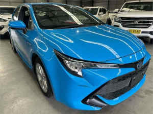 2019 Toyota Corolla ZWE211R Ascent Sport E-CVT Hybrid Eclectic Blue 10 Speed Constant Variable