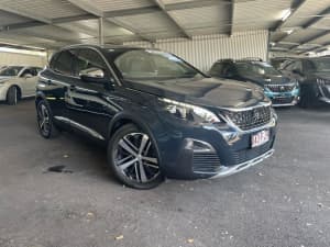 2017 Peugeot 3008 P84 MY18 GT SUV Hurricane Grey 6 Speed Automatic Hatchback