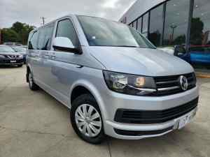 2017 Volkswagen Caravelle T6 TDI340 Silver Sports Automatic Dual Clutch People Mover