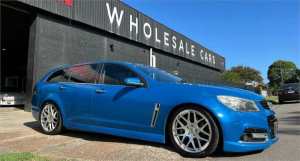 2013 Holden Commodore VF MY14 SS V Sportwagon Blue 6 Speed Sports Automatic Wagon