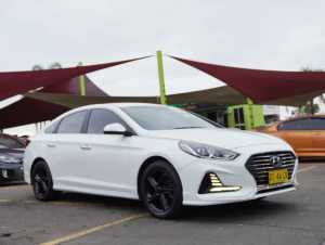 2019 Hyundai Sonata LF4 MY19 Active White 6 Speed Sports Automatic Sedan